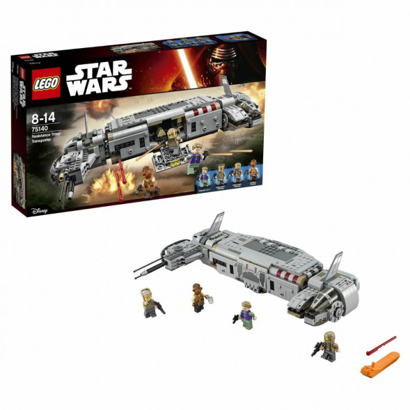 Конструктор LEGO Star Wars 75140 Военный транспорт Сопротивления в Самаре