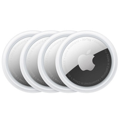 Трекер Apple AirTag белый/серебристый 4 шт в Самаре