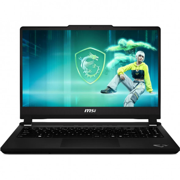 Ноутбук MSI Cyborg 15 C2WE-016XRU (15.6&amp;quot;, IPS, Intel Core 7 240H 2.5ГГц, 10 ядер, 16ГБ DDR5, 1ТБ SSD, NVIDIA GeForce RTX 5050 - 8 ГБ, FreeDOS), серый в Самаре