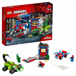 Конструктор LEGO Juniors 10754 Решающий бой Человека-паука против Скорпиона