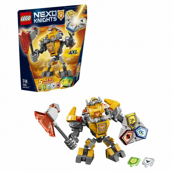 Конструктор LEGO Nexo Knights 70365 Боевые доспехи Акселя в Самаре