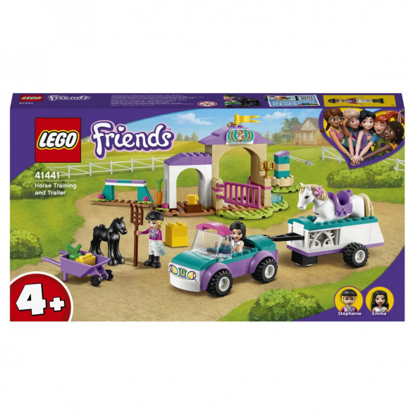 Конструктор LEGO Friends 41441 Тренировка лошади и прицеп для перевозки в Самаре