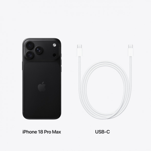 Смартфон Apple iPhone 18 Pro Max 512GB (eSIM), Black в Самаре