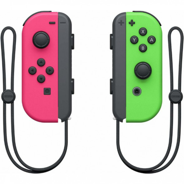 Геймпад Nintendo Switch Joy-Con controllers Duo, зеленый/розовый в Самаре