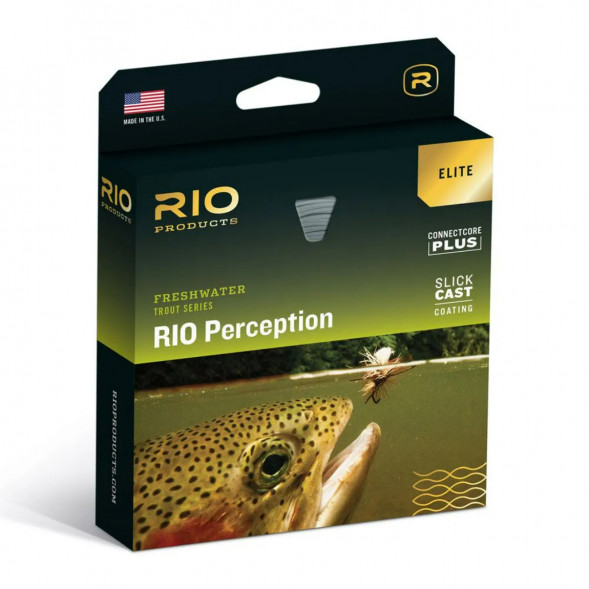 Леска RIO Elite Perception WF7F, Green/Camo/Gray в Самаре