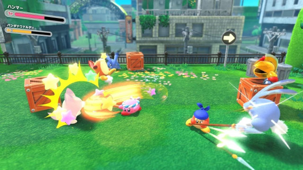 Игра Kirby and the Forgotten Land + Star-Crossed World [Nintendo Switch 2, английская версия] в Самаре
