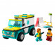 Конструктор LEGO City 60403 Скорая помощь и сноубордист в Самаре