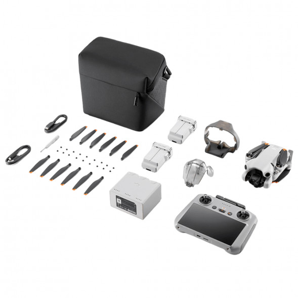Квадрокоптер DJI Mini 4 Pro Fly More Combo (DJI RC 2) в Самаре