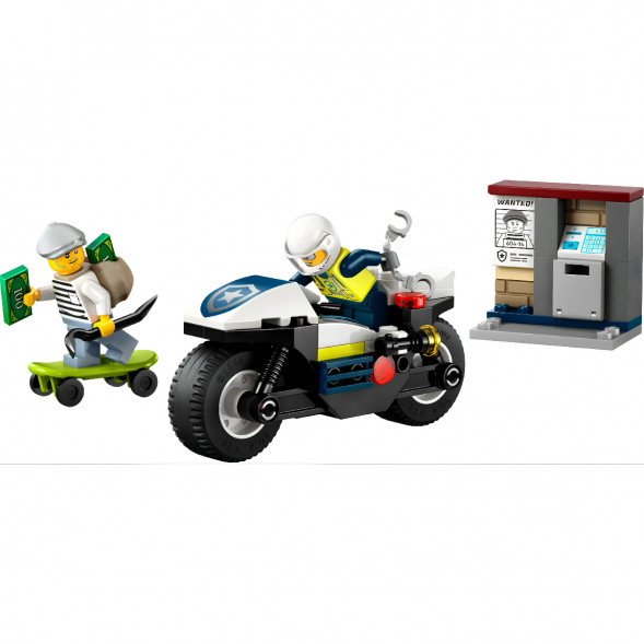 Конструктор LEGO City 60455 Полицейская погоня на мотоцикле в Самаре