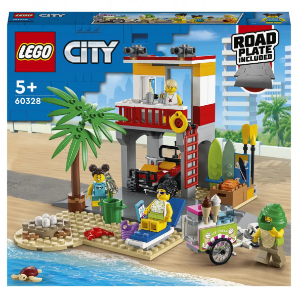 Конструктор LEGO City 60328 Пост спасателей на пляже в Самаре