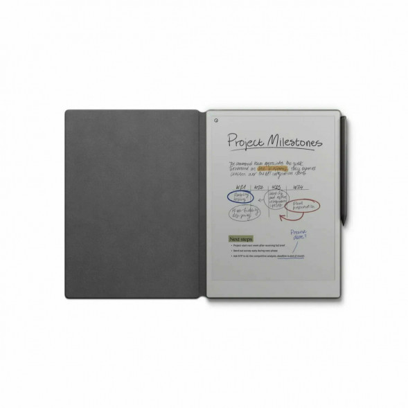Графический планшет reMarkable Paper Pro + Marker Plus + чехол Book Folio Leather Black в Самаре