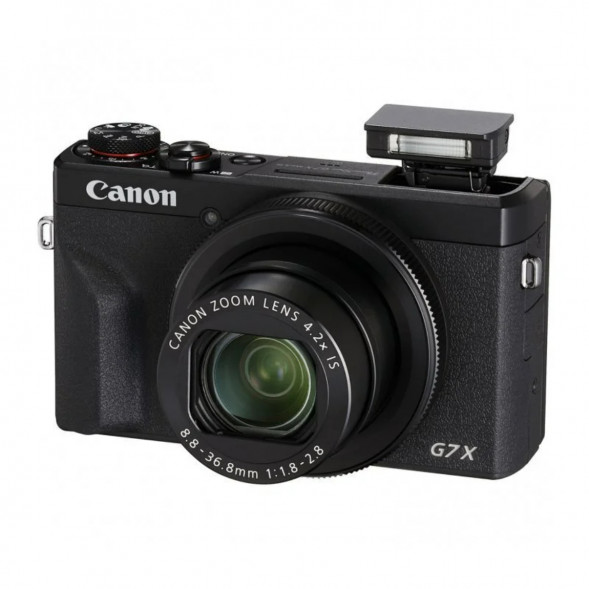 Фотоаппарат Canon PowerShot G7X Mark III, чёрный в Самаре