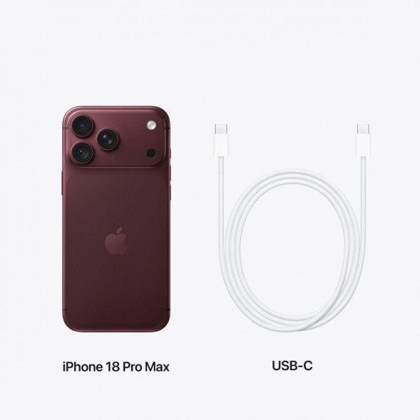 Смартфон Apple iPhone 18 Pro Max 1TB (eSIM), Burgundy в Самаре