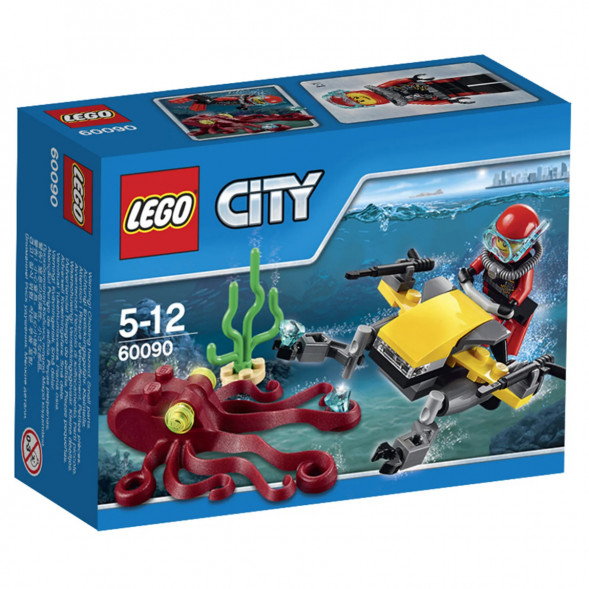 Конструктор LEGO City Deep Sea Explorers 60090 Глубоководный скутер в Самаре
