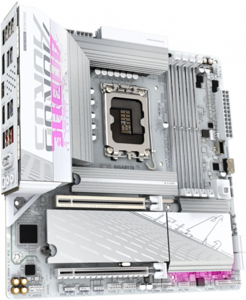 Материнская плата Gigabyte B860M AORUS ELITE WIFI6E ICE (LGA1851, mATX) в Самаре