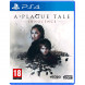 Игра A Plague Tale: Innocence [PS4, русские субтитры] в Самаре