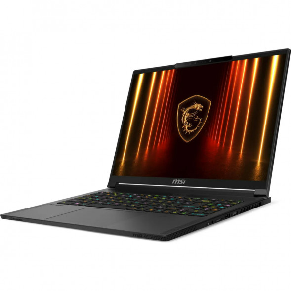Ноутбук MSI Stealth A16 AI+ A3HWHG-239XRU (16&amp;quot;, OLED, AMD Ryzen AI 9 365 2ГГц, 10 ядер, 32ГБ LPDDR5x, 1ТБ SSD, NVIDIA GeForce RTX 5070 Ti, без ОС), черный в Самаре