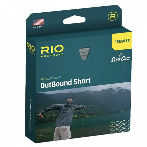 Леска RIO Premier Outbound Short WF7F/H/I, Clear/Moss/Ivory в Самаре