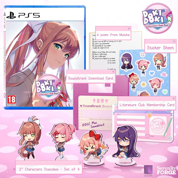 Игра Doki Doki Literature Club Plus! [PS5, русские субтитры] в Самаре