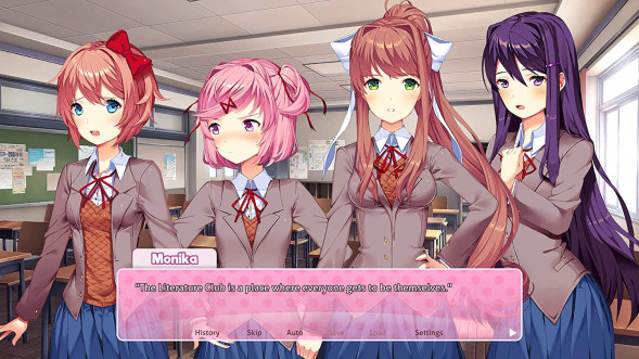 Игра Doki Doki Literature Club Plus! [PS5, русские субтитры] в Самаре