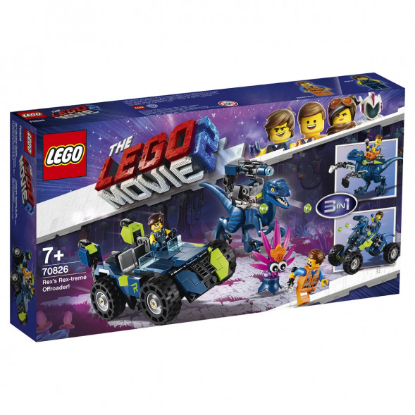 Конструктор LEGO Movie 70826 Рэкстремальный внедорожник Рэкса в Самаре