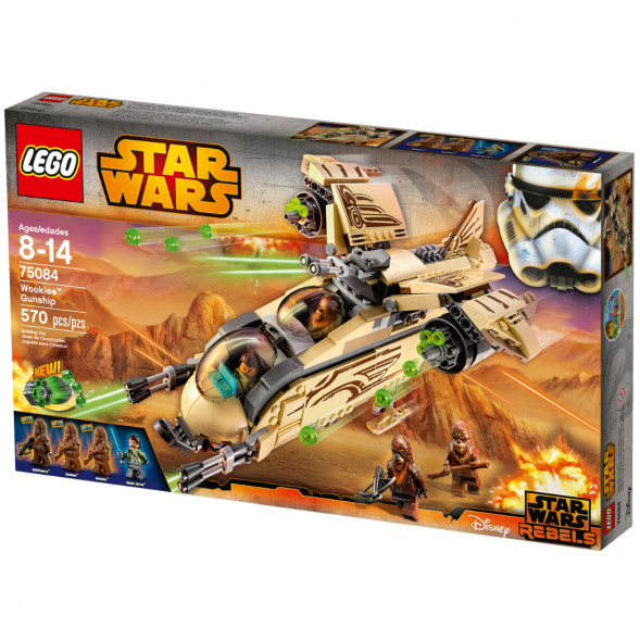 Конструктор LEGO Star Wars 75084 Боевой корабль Вуки в Самаре