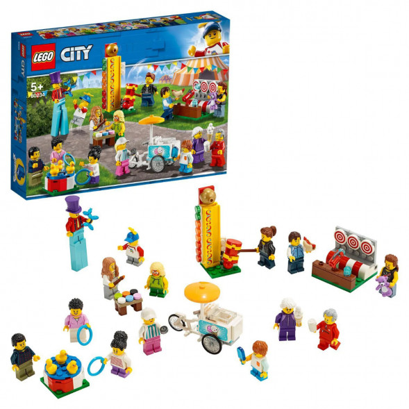 Конструктор LEGO City Town 60234 Комплект минифигурок Весёлая ярмарка в Самаре