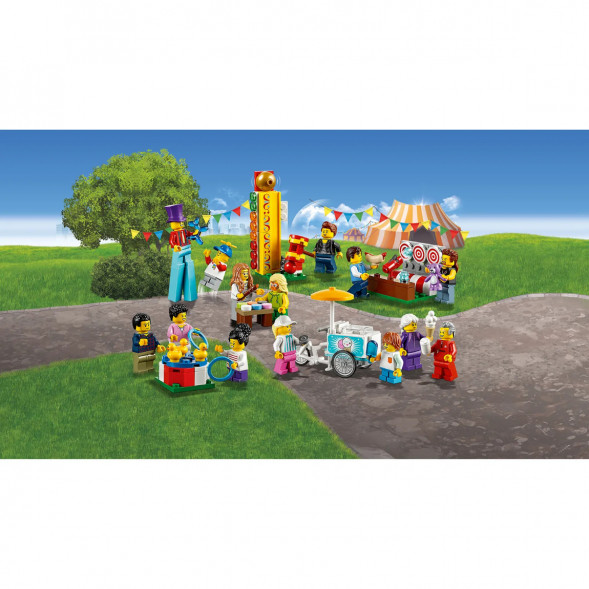 Конструктор LEGO City Town 60234 Комплект минифигурок Весёлая ярмарка в Самаре