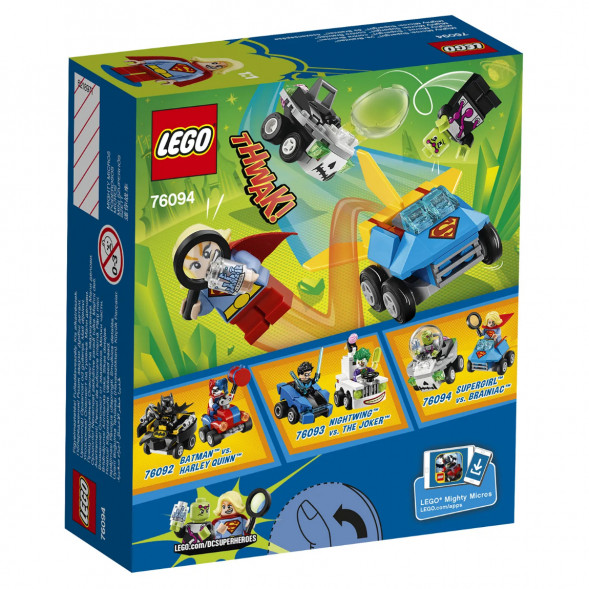 Конструктор LEGO Super Heroes 76094 Супергёрл против Брейниака в Самаре