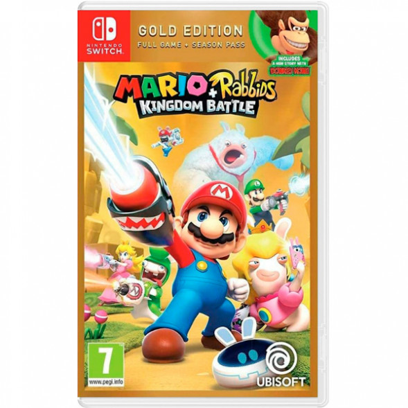 Игра Mario Rabbids: Kingdom Battle. Gold Edition [Nintendo Switch, английская версия] в Самаре