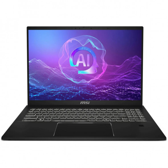 Ноутбук трансформер MSI Summit 16 AI Evo A2HMTG-057RU (16&amp;quot;, IPS, Intel Core Ultra 7 255H 2ГГц, 16 ядер, 16ГБ LPDDR5, 1ТБ SSD, Intel Arc 140T, Windows 11 Home), черный в Самаре