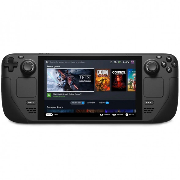 Игровая приставка Valve Steam Deck 256 ГБ SSD, черный в Самаре