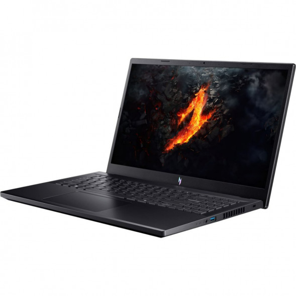 Ноутбук Acer Nitro V 15 ANV15-52-92DD (15.6&amp;quot;, IPS, Intel Core i9 13900H 2.6ГГц, 14 ядер, 16ГБ DDR5, 512ГБ SSD, NVIDIA GeForce RTX 5060 - 8 ГБ, без ОС), черный в Самаре