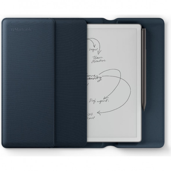 Графический планшет reMarkable Paper Pure+Marker Plus+Sleeve Folio, Ocean Blue в Самаре